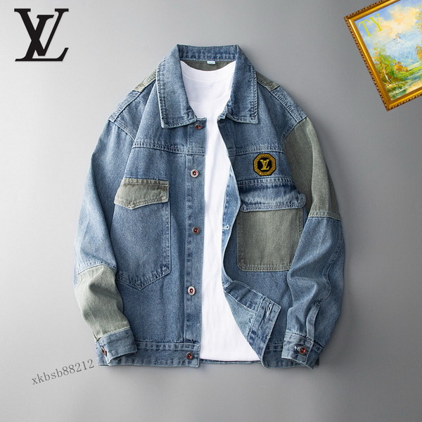 Louis Vuitton Denim Jacket Mens ID:20250908-33